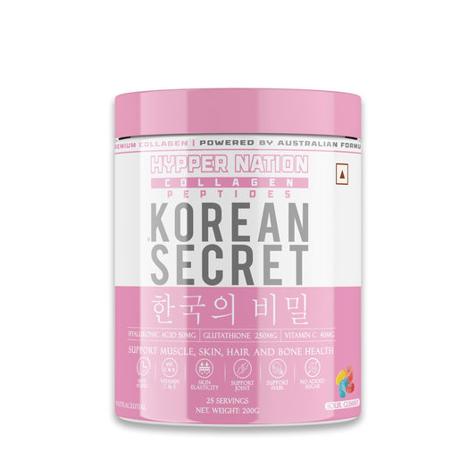 KOREAN SECRET - PREMIUM COLLAGEN - 200 GRAM (25 SERVINGS) BLUE BERRY
