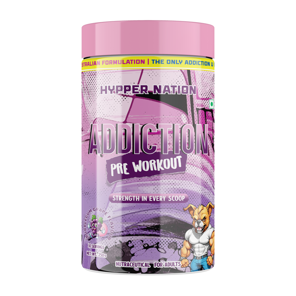 ADDICTION PRE-WORKOUT - 250 GRAM (30 SERVING) BLUEBERRY