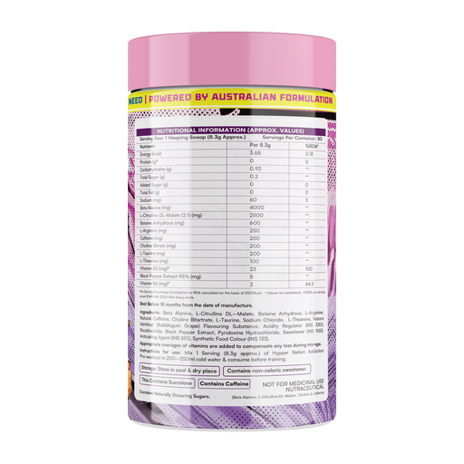 ADDICTION PRE-WORKOUT - 250 GRAM (30 SERVING) TROPICAL DELIGHT