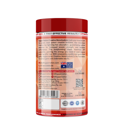 LIMITED EDITION CREATINE PHARMAGRADE MONOHYDRATE - 250 GRAM (67 SERVINGS) WATERMELON