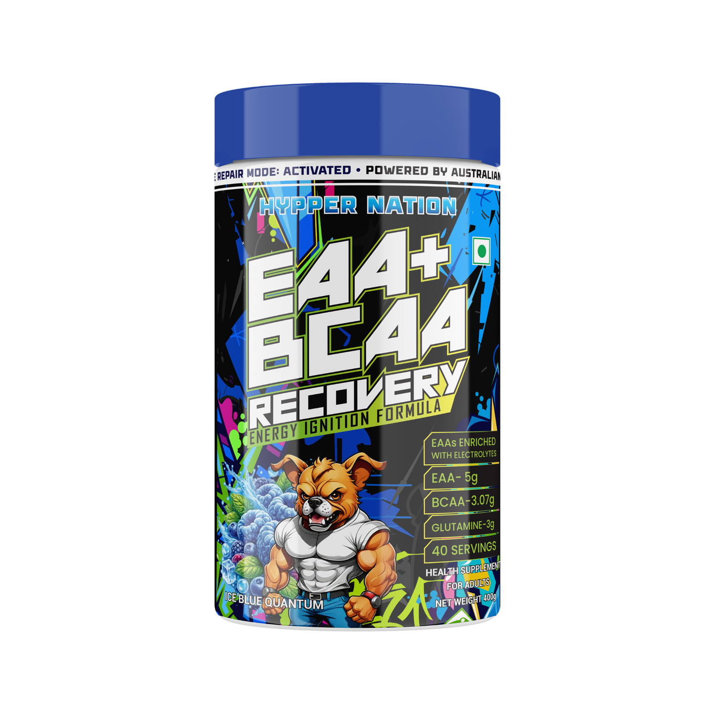 EAA+BCAA RECOVERY FLAVOUR:- BLUE RASPBERRY