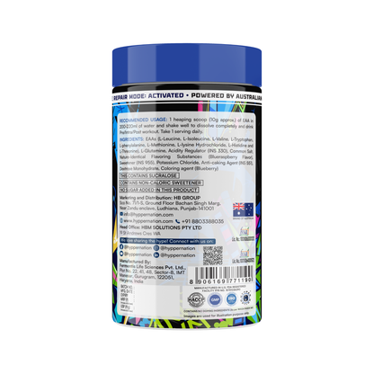 EAA+BCAA RECOVERY FLAVOUR:- BLUE RASPBERRY