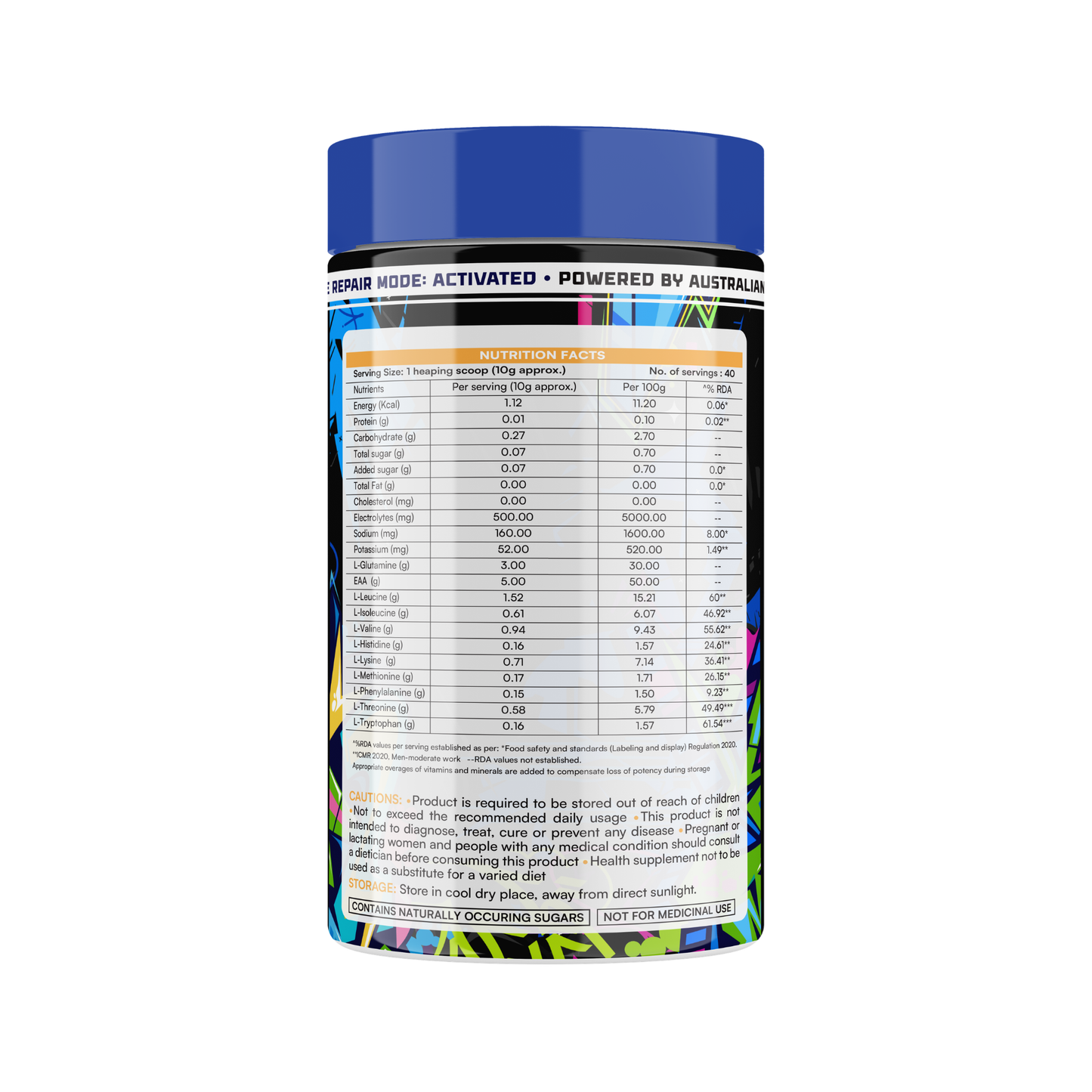 EAA+BCAA RECOVERY FLAVOUR:- MANGO MAGIC