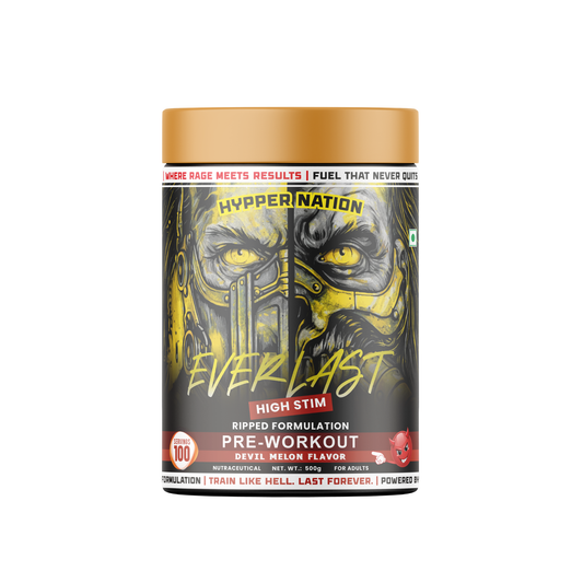 EVERLAST PRE-WORKOUT – 500G (100 SERVINGS) DEVIL MELON