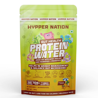 GUT HEALTH ISOLATE PROTEIN WATER - 750 GRAM (25 SERVINGS) PINA COLADA