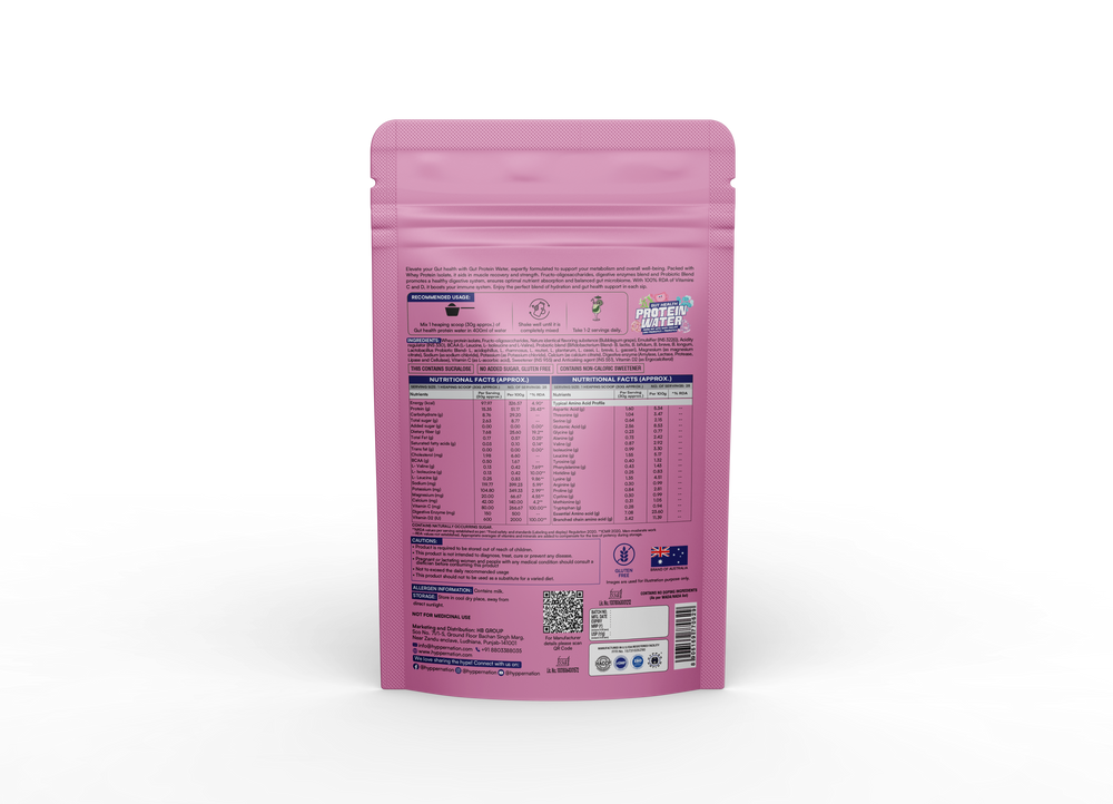 GUT HEALTH ISOLATE PROTEIN WATER - 750 GRAM (25 SERVINGS) BUBBLEGUM