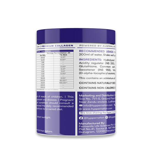 KOREAN SECRET - PREMIUM COLLAGEN - 200 GRAM (25 SERVINGS) PEACH ORANGE