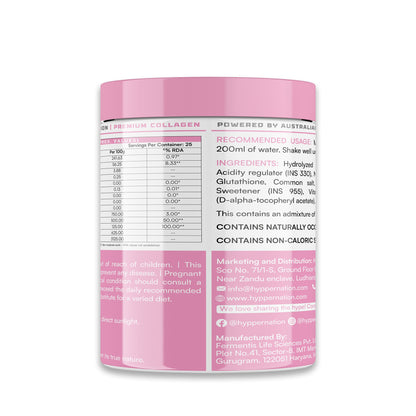 Korean Secret - Premium Collagen - 200 Grams (25 Servings) Peach Orange