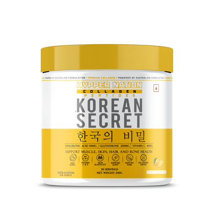 KOREAN SECRET - PREMIUM COLLAGEN - 200 GRAM (25 SERVINGS) STRAWBERRY MOJITO