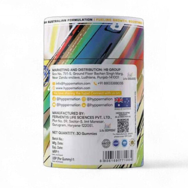 HYPPER NATION Biotin Gummies