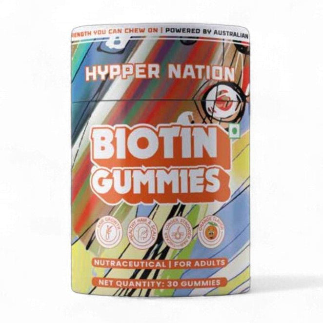 HYPPER NATION Biotin Gummies