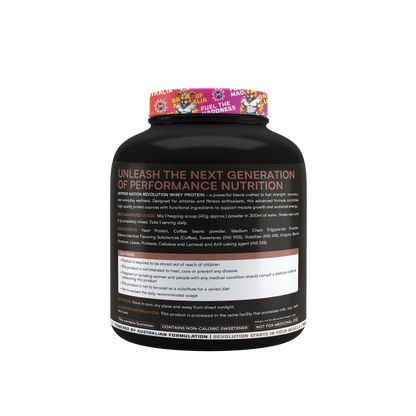Revolution Protein 2kg (50 Servings) – 26g Protein, 5.6g BCAAs, No Added Sugar | Arabian Gold Coffee