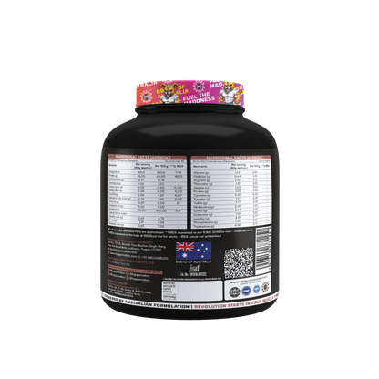 Revolution Protein 2kg (50 Servings) – 26g Protein, 5.6g BCAAs, No Added Sugar | Arabian Gold Coffee