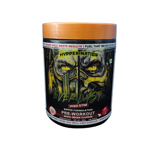 EVERLAST PRE WORKOUT  500G  100 SERVINGS