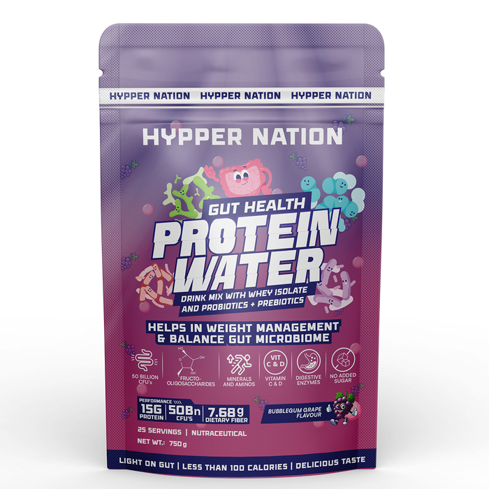GUT HEALTH ISOLATE PROTEIN WATER - 750 GRAM (25 SERVINGS) BUBBLEGUM